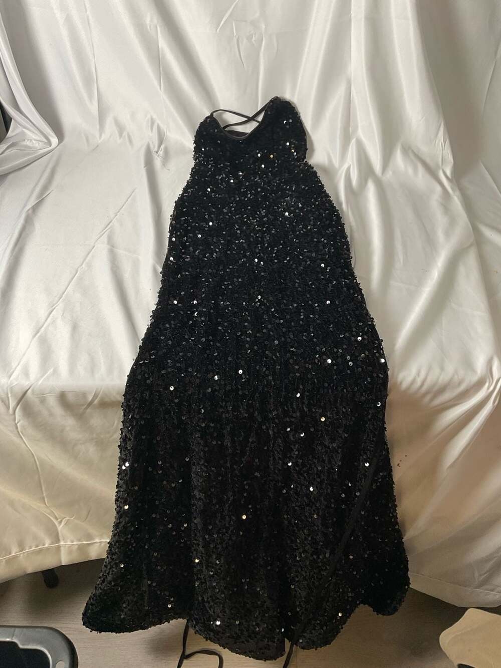 Faeriesty Dress Size XS Black Sequin